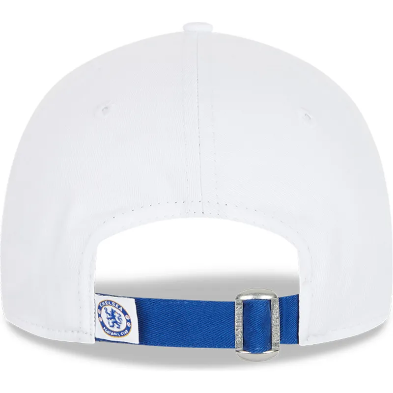 kapa-zaobljena-bijela-podesiv-9forty-cotton-wordmark-chelsea-football-club-premier-league-new-era kapa-zaobljena-bijela-podesiv-9forty-cotton-wordmark-chelsea-football-club-premier-league-new-era