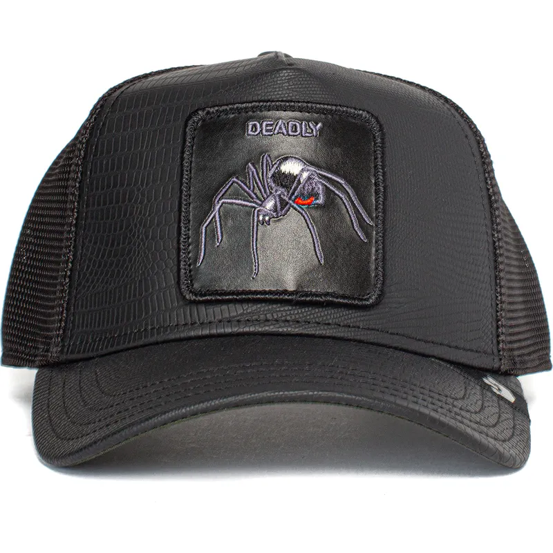 kapa-zaobljena-crna-snapback-deadly-encounter-the-farm-goorin-bros