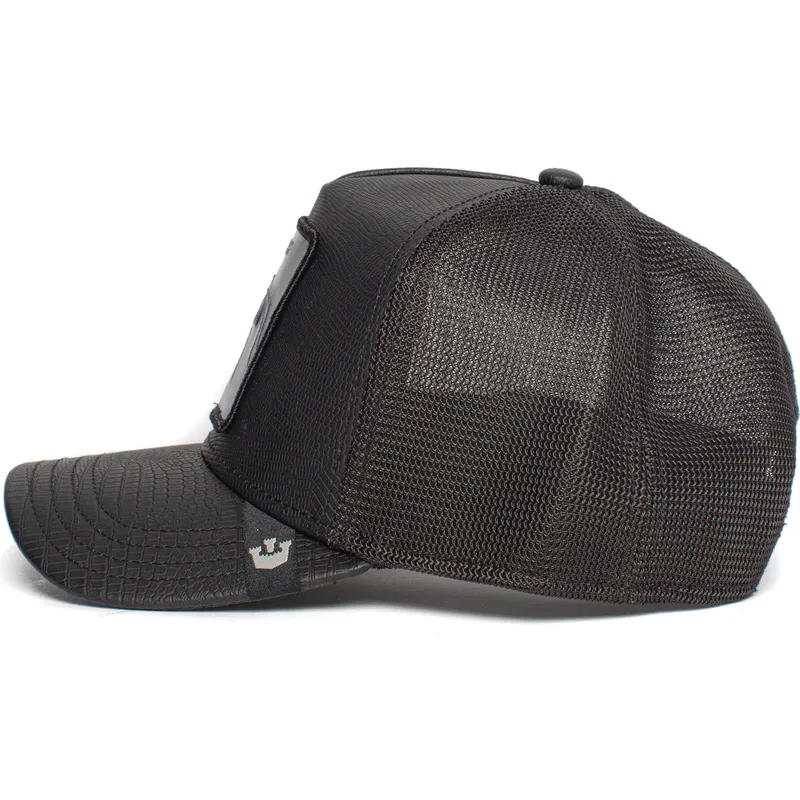 kapa-zaobljena-crna-snapback-deadly-encounter-the-farm-goorin-bros