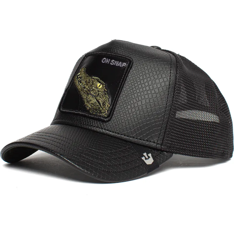 kapa-zaobljena-crna-snapback-oh-snap-leaping-lizards-the-farm-goorin-bros