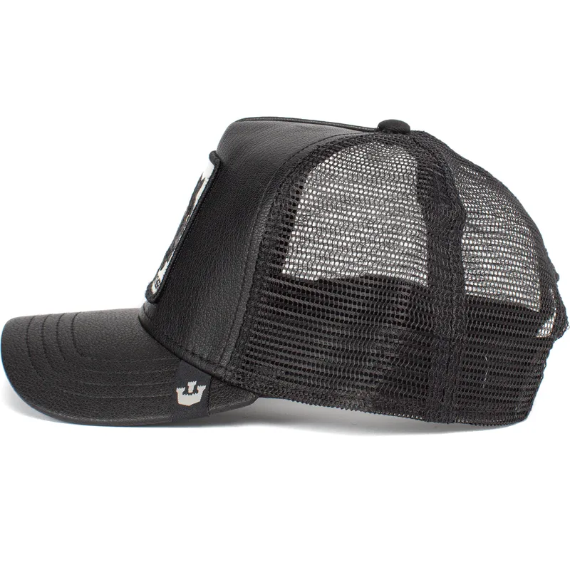 kapa-zaobljena-crna-snapback-panther-truth-will-prevail-the-farm-goorin-bros
