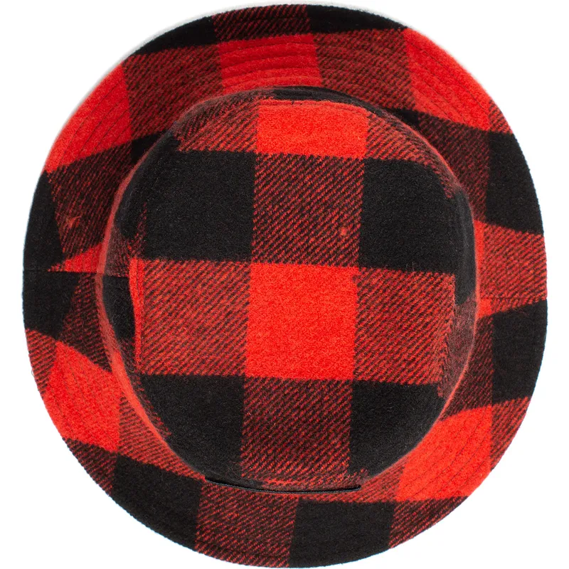 kante-zaobljena-crvena-snapback-buffalo-i-m-a-little-hoarse-the-farm-goorin-bros