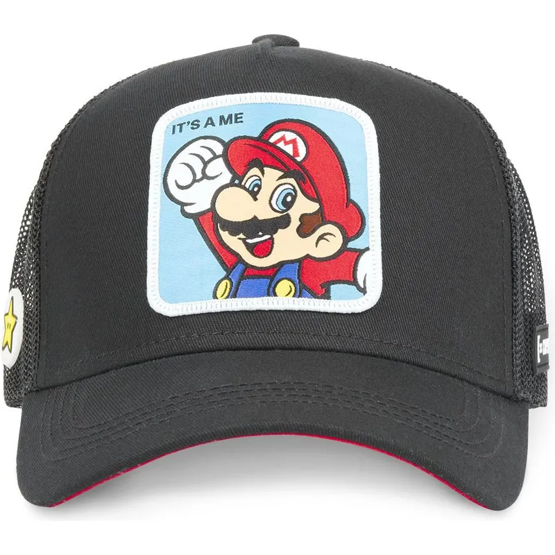 kapa-zaobljena-crna-snapback-cla2-bros-mario-super-mario-bros-capslab kapa-zaobljena-crna-snapback-cla2-bros-mario-super-mario-bros-capslab