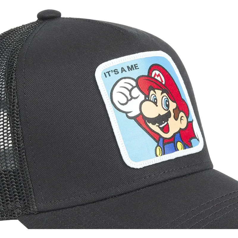 kapa-zaobljena-crna-snapback-cla2-bros-mario-super-mario-bros-capslab kapa-zaobljena-crna-snapback-cla2-bros-mario-super-mario-bros-capslab