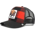 kapa-zaobljena-crvena-snapback-buffalo-the-farm-goorin-bros