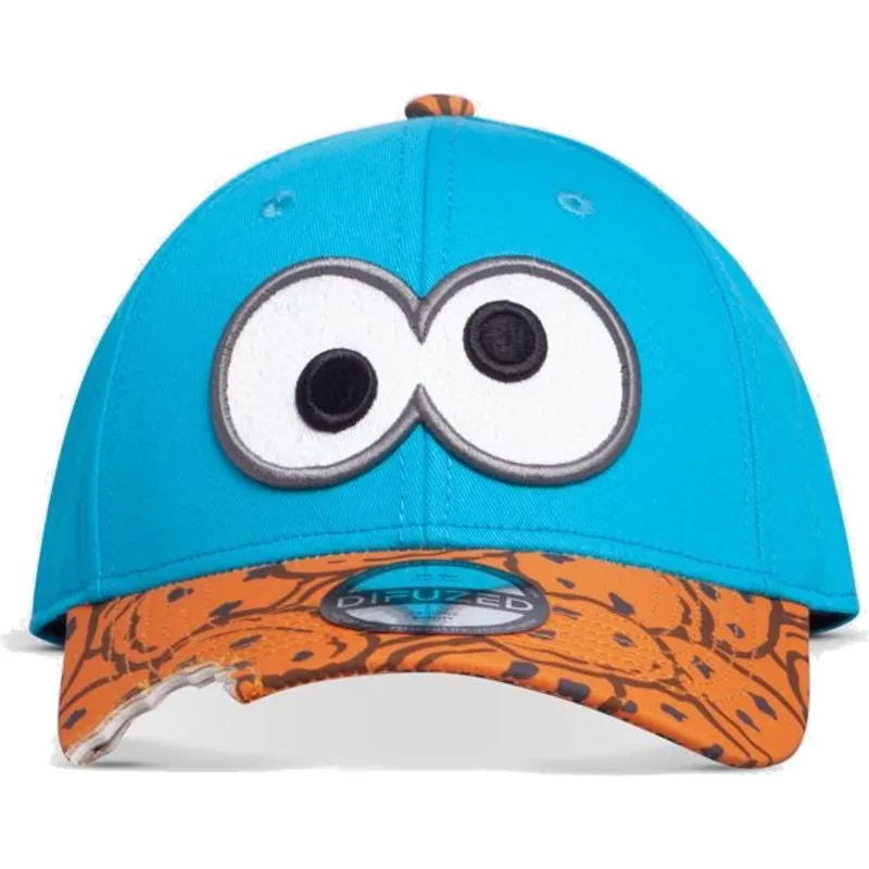 kapa-zaobljena-plava-snapback-las-galletas-barrio-sesamo-difuzed