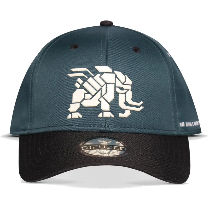 kapa-zaobljena-plava-snapback-mamut-forbidden-west-difuzed