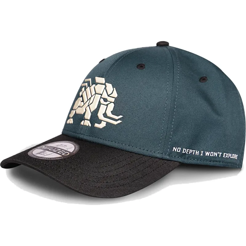 kapa-zaobljena-plava-snapback-mamut-forbidden-west-difuzed