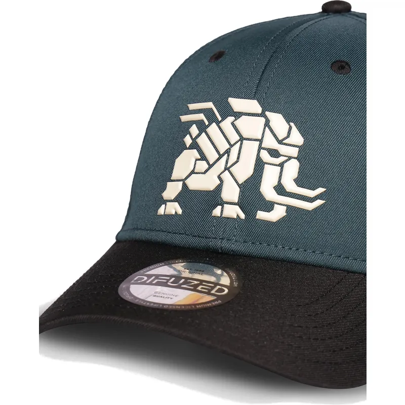 kapa-zaobljena-plava-snapback-mamut-forbidden-west-difuzed