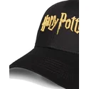 kapa-zaobljena-crna-snapback-gold-difuzed