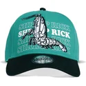 kapa-zaobljena-zelena-snapback-shrimp-difuzed