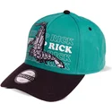 kapa-zaobljena-zelena-snapback-shrimp-difuzed