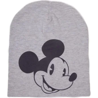 Difuzed Mickey Mouse Water Print Disney Grey Beanie