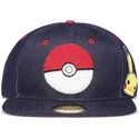 kapa-ravna-plava-snapback-vaquero-pikachu-difuzed
