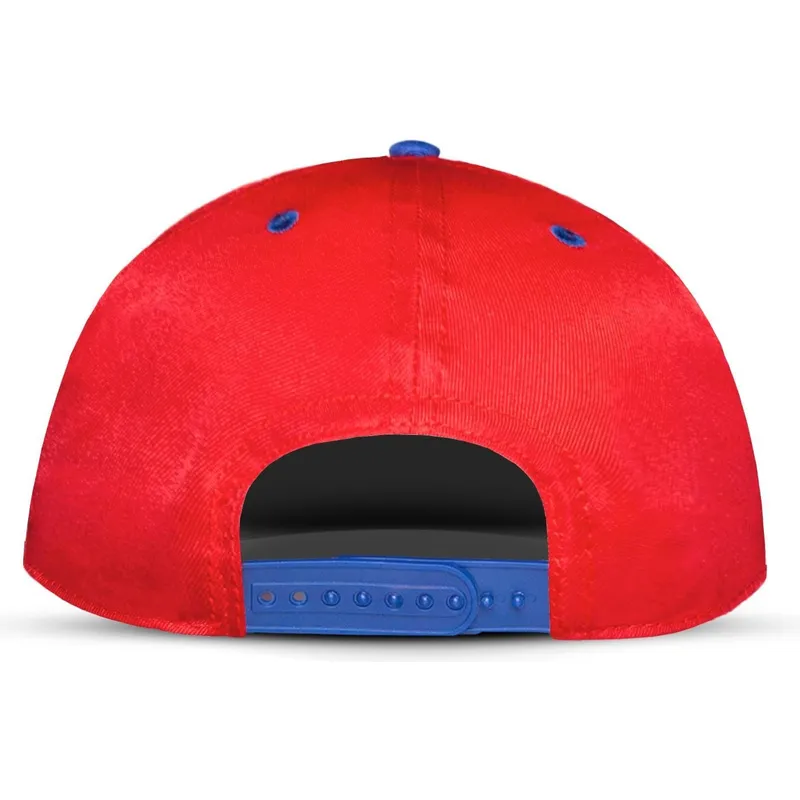 kapa-ravna-crvena-snapback-za-djecu-difuzed