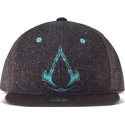 kapa-ravna-crna-snapback-valhalla-difuzed
