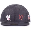 kapa-ravna-crna-snapback-vaquero-legion-difuzed