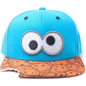 kapa-ravna-plava-snapback-las-galletas-cookie-bite-barrio-sesamo-difuzed