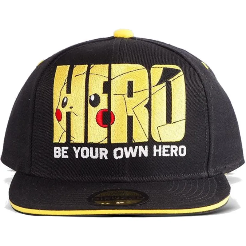 kapa-ravna-crna-snapback-be-your-own-hero-olympics-difuzed