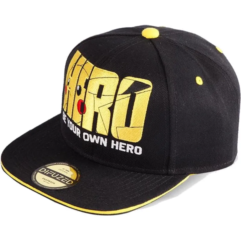 kapa-ravna-crna-snapback-be-your-own-hero-olympics-difuzed