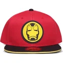 difuzed-flat-brim-youth-iron-man-marvel-comics-red-and-black-snapback-cap