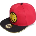 difuzed-flat-brim-youth-iron-man-marvel-comics-red-and-black-snapback-cap