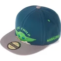 kapa-ravna-plava-snapback-za-djecu-baby-yoda-the-child-the-mandalorian-difuzed