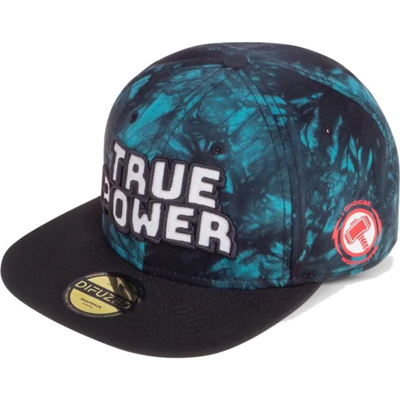 kapa-ravna-plava-snapback-true-power-difuzed