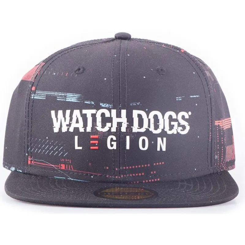 kapa-ravna-crna-snapback-glitch-legion-difuzed kapa-ravna-crna-snapback-glitch-legion-difuzed
