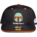 kapa-ravna-crna-snapback-za-djecu-bounty-hunter-the-mandalorian-difuzed