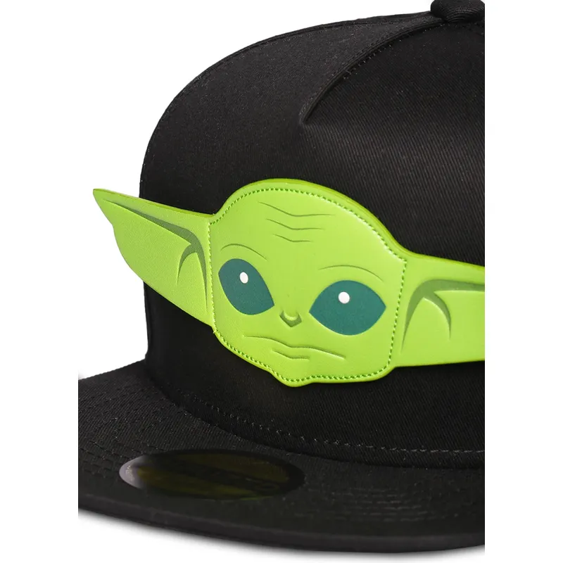 kapa-ravna-crna-snapback-za-djecu-baby-yoda-the-mandalorian-difuzed