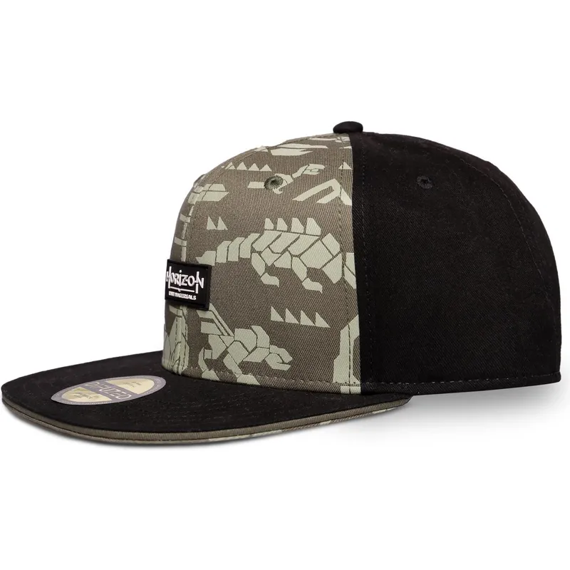 kapa-ravna-zelena-snapback-forbidden-west-difuzed