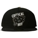 kapa-ravna-crna-snapback-critical-hit-dice-difuzed