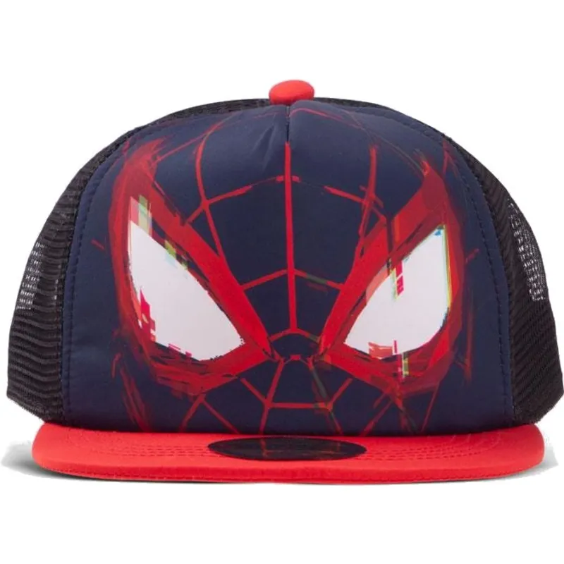 kapa-ravna-plava-snapback-za-djecu-trucker-face-difuzed