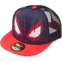 kapa-ravna-plava-snapback-za-djecu-trucker-face-difuzed