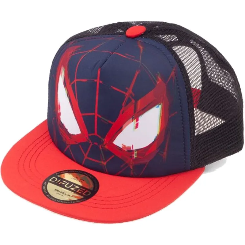 kapa-ravna-plava-snapback-za-djecu-trucker-face-difuzed