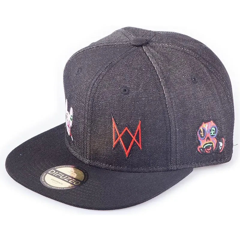 kapa-ravna-crna-snapback-vaquero-legion-difuzed