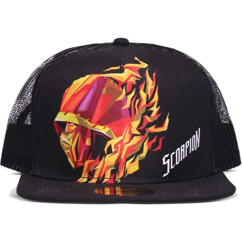kapa-ravna-crna-snapback-trucker-difuzed