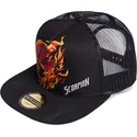 kapa-ravna-crna-snapback-trucker-difuzed