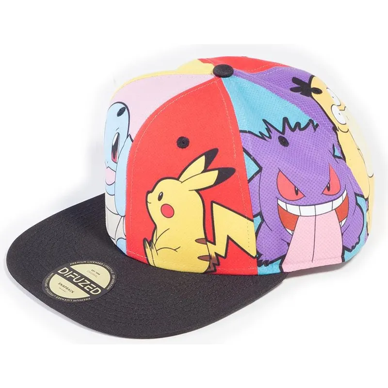 kapa-ravna-visebojno-snapback-multi-pop-art-difuzed