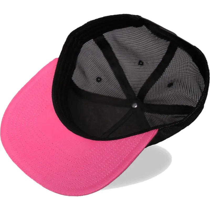 kapa-ravna-crna-snapback-za-djecu-trucker-difuzed kapa-ravna-crna-snapback-za-djecu-trucker-difuzed