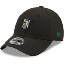 kapa-zaobljena-crna-snapback-9forty-elemental-oakland-athletics-mlb-new-era