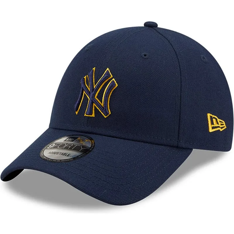 kapa-zaobljena-mornarsko-plava-podesiv-9forty-pop-outline-new-york-yankees-mlb-new-era