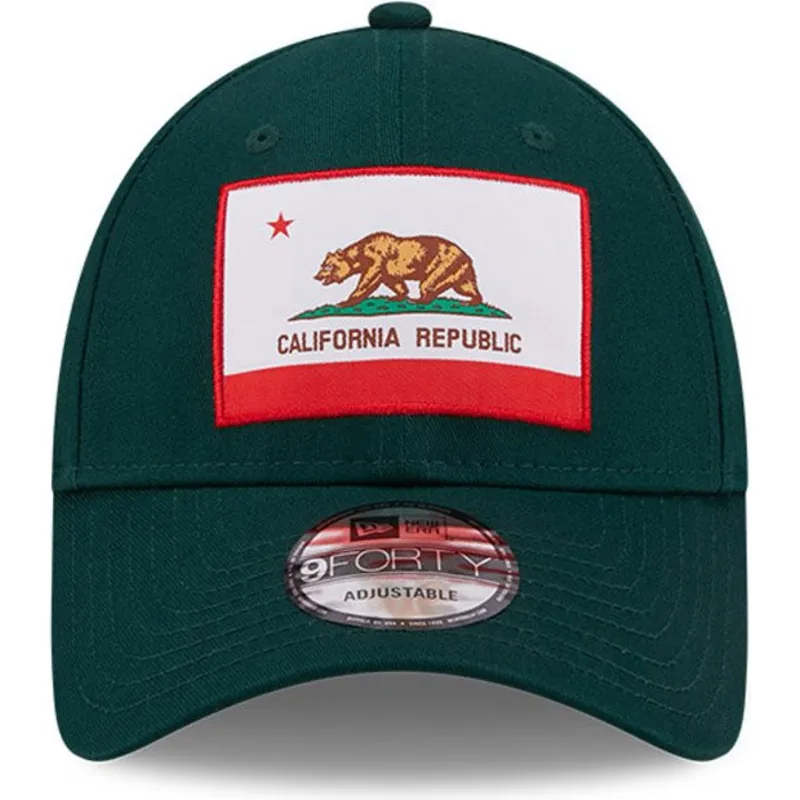 kapa-zaobljena-zelena-podesiv-9forty-us-state-california-republic-new-era