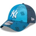 kapa-zaobljena-plava-podesiv-9forty-paisley-print-new-york-yankees-mlb-new-era