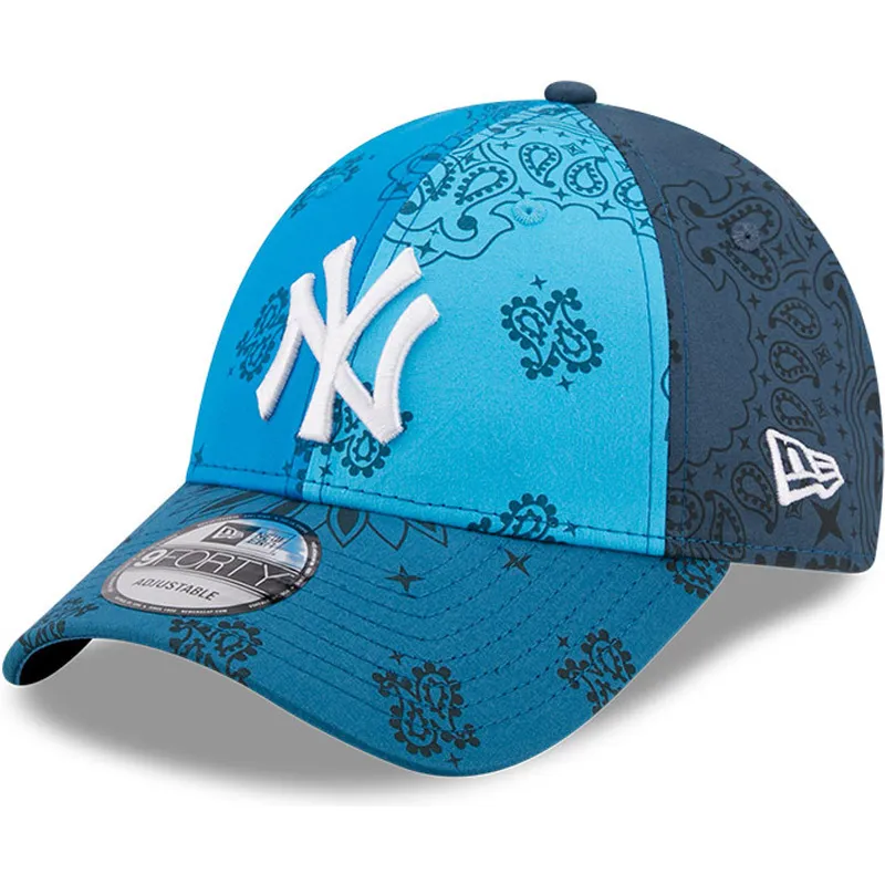 kapa-zaobljena-plava-podesiv-9forty-paisley-print-new-york-yankees-mlb-new-era kapa-zaobljena-plava-podesiv-9forty-paisley-print-new-york-yankees-mlb-new-era