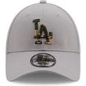 kapa-zaobljena-siva-podesiv-9forty-camo-infill-los-angeles-dodgers-mlb-new-era