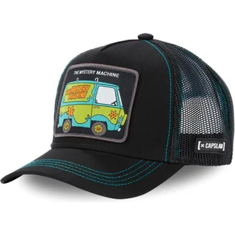 Kapa zaobljena crna snapback MAC2 The Mystery Machine Scooby-Doo Capslab
