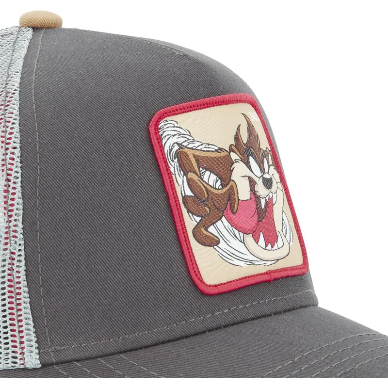 kapa-zaobljena-siva-snapback-tasmanski-vrag-looney-tunes-capslab kapa-zaobljena-siva-snapback-tasmanski-vrag-looney-tunes-capslab