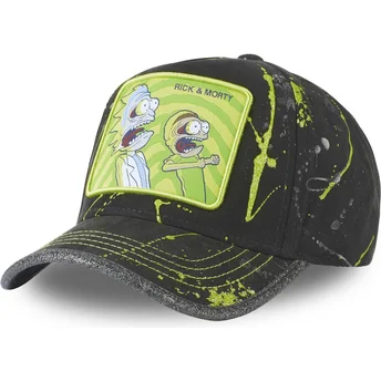 kapa-zaobljena-crna-podesiv-tag-ric-rick-i-morty-capslab